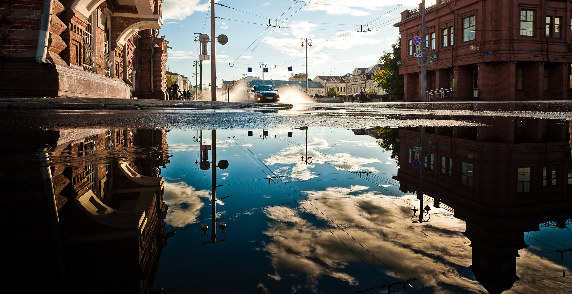 Spiegelungen fotografieren – Seen & Pfützen